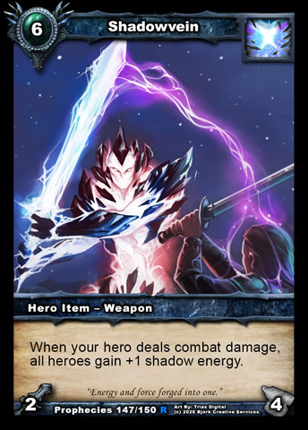 Shadowvein (Elemental Item - Weapon)