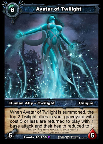 Avatar of Twilight (Human Ally - Twilight)