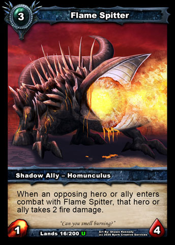 Flame Spitter (Shadow Ally - Homunculus)