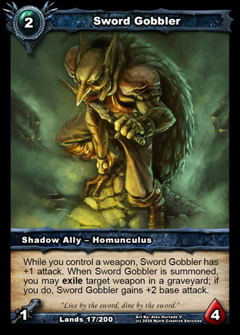 Sword Gobbler (Shadow Ally - Homunculus)
