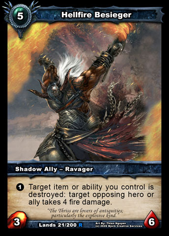 Hellfire Besieger (Shadow Ally - Ravager)