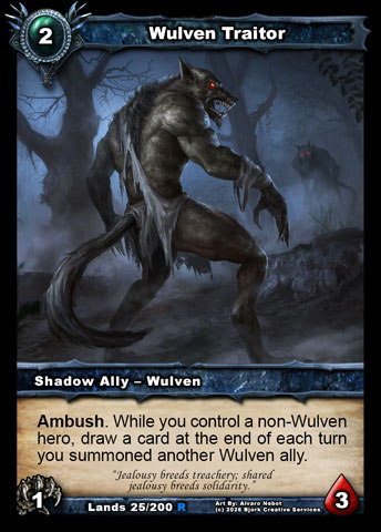 Wulven Traitor (Shadow Ally - Wulven)
