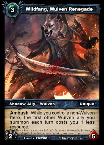 Wildfang, Wulven Renegade (Shadow Ally - Wulven)