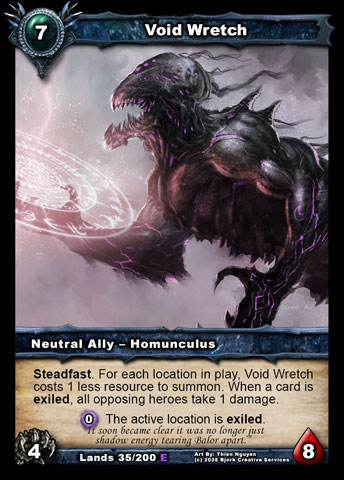 Void Wretch (Neutral Ally - Homunculus)