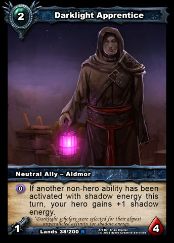 Darklight Apprentice (Neutral Ally - Aldmor)