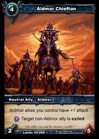 Aldmor Chieftan (Neutral Ally - Aldmor)
