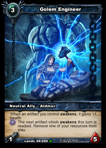 Golem Engineer (Neutral Ally - Aldmor)