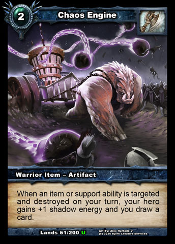 Chaos Engine (Warrior Item - Artifact)