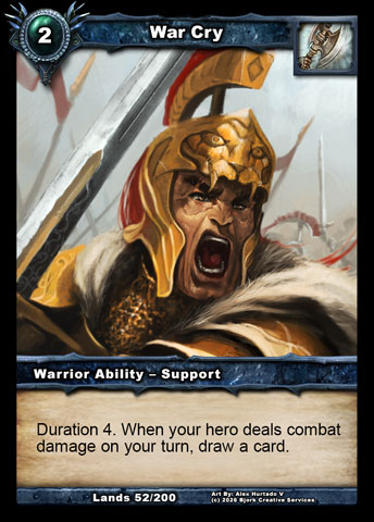 War Cry (Warrior Ability - Support)