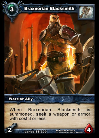 Braxnorian Blacksmith (Warrior Ally)