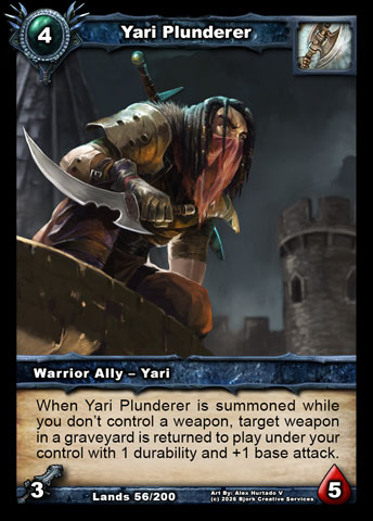 Yari Plunderer (Warrior Ally - Yari)