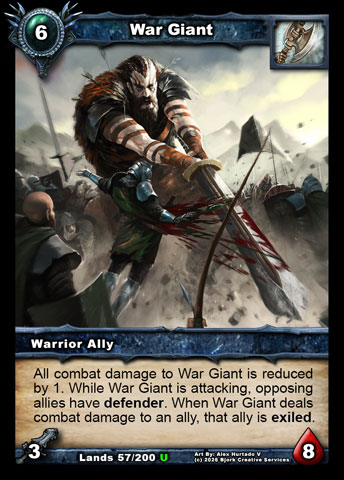 War Giant (Warrior Ally)
