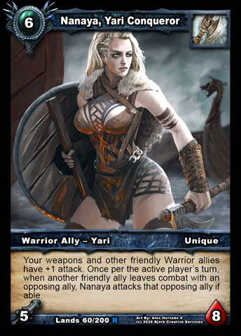 Nanaya, Yari Conqueror (Warrior Ally - Yari)