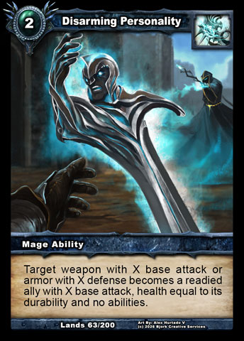 Disarming Personality (Mage Ability)