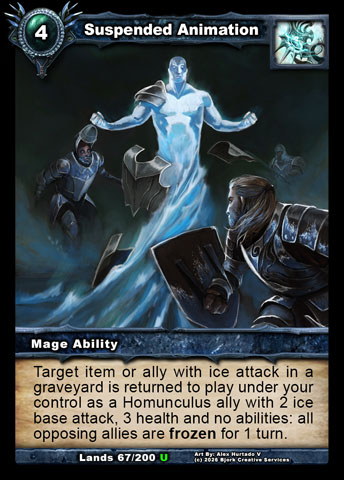 Suspended Animation (Mage Ability)