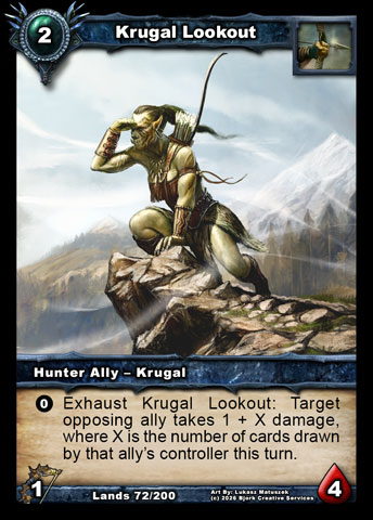 Krugal Lookout (Hunter Ally - Krugal)