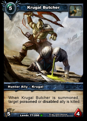 Krugal Butcher (Hunter Ally - Krugal)