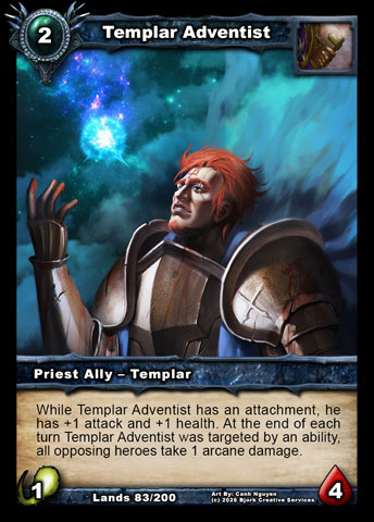 Templar Adventist (Priest Ally - Templar)
