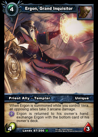 Ergon, Grand Inquisitor (Priest Ally - Templar)