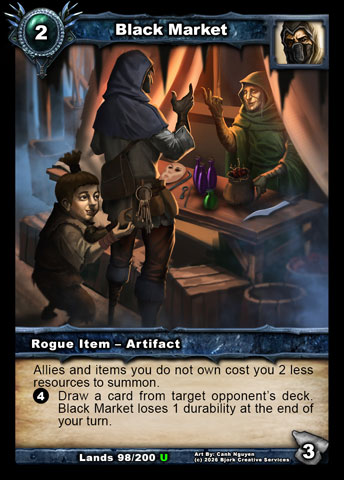 Black Market (Rogue Item - Artifact)