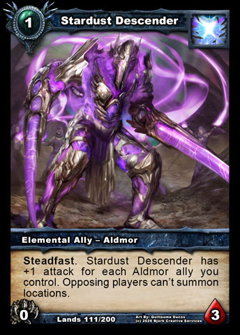 Stardust Descender (Elemental Ally - Aldmor)