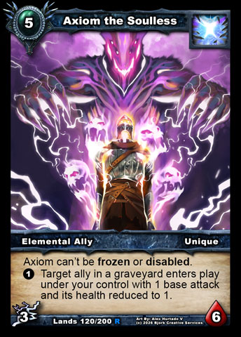 Axiom the Soulless (Elemental Ally)