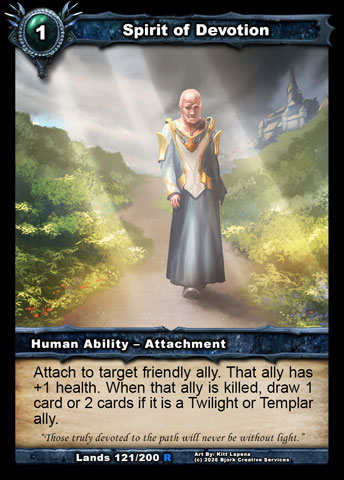 Spirit of Devotion (Human Ability - Attachment)