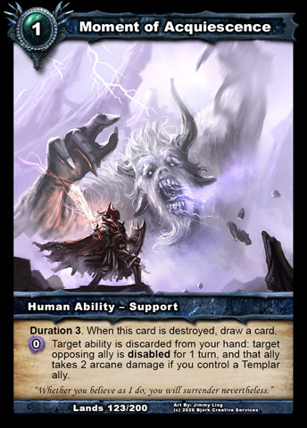 Moment of Acquiescence (Human Ability - Support)