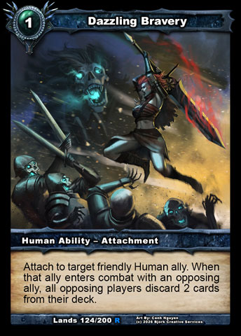 Dazzling Bravery (Human Ability - Attachment)