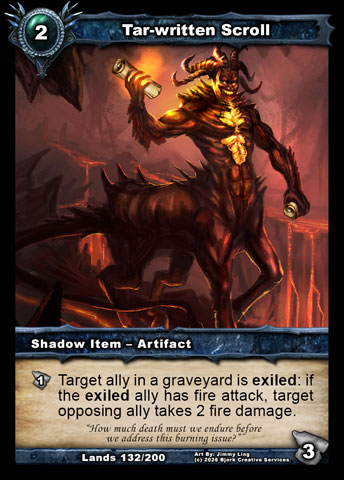 Tar-written Scroll (Shadow Item - Artifact)