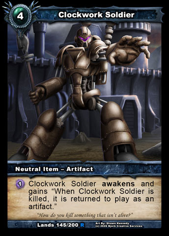 Clockwork Soldier (Neutral Item - Artifact)