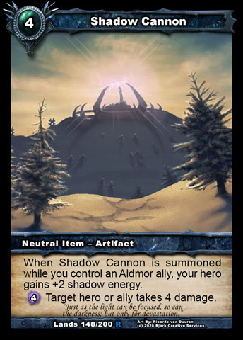 Shadow Cannon (Neutral Item - Artifact)