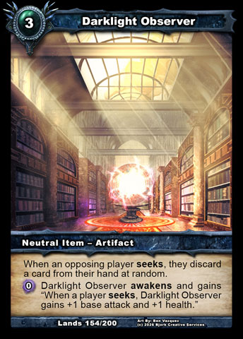 Darklight Observer (Neutral Item - Artifact)