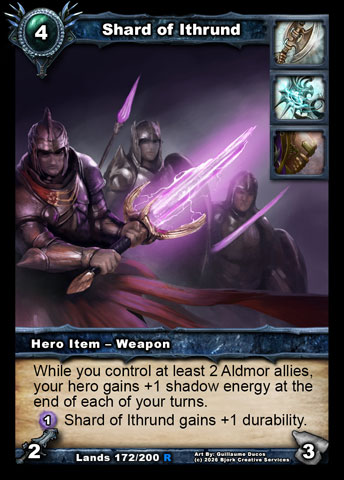 Shard of Ithrund (Warrior, Mage, Priest Item - Weapon)