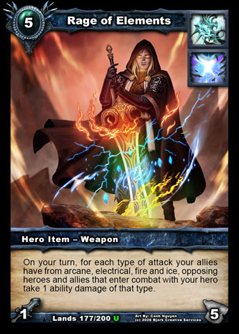 Rage of Elements (Mage, Elemental Item - Weapon)