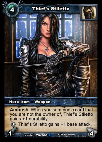 Thief's Stiletto (Rogue Item - Weapon)