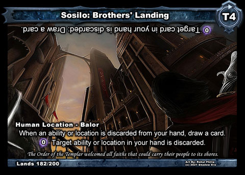 Sosilo: Brothers' Landing (Neutral Location - Balor)