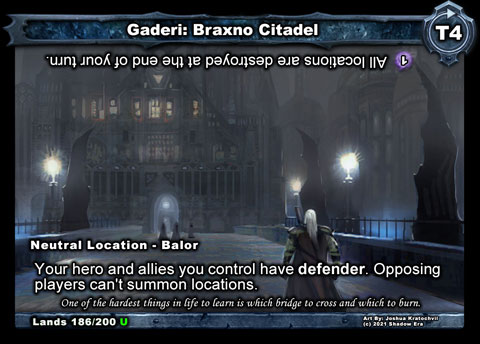 Gaderi: Braxno Citadel (Neutral Location - Balor)