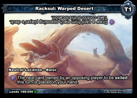 Racksul: Warped Desert (Neutral Location - Balor)