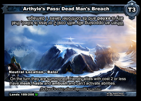 Arthyle's Pass: Dead Man's Breach (Neutral Location - Balor)