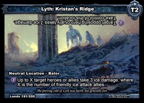 Lyth: Kristan's Ridge (Neutral Location - Balor)