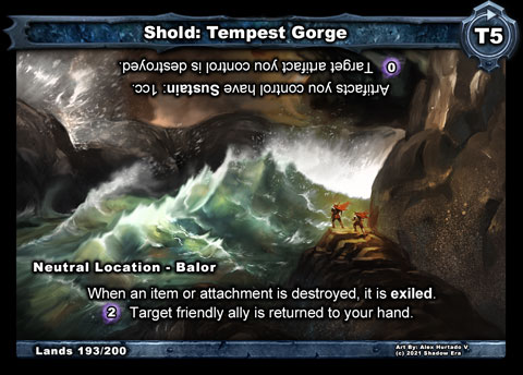 Shold: Tempest Gorge (Neutral Location - Balor)