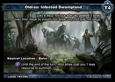Oldros: Infested Swampland (Neutral Location - Balor)