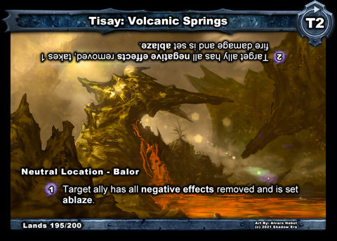 Tisay: Volcanic Springs (Neutral Location - Balor)