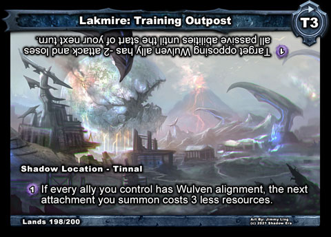 Lakmire: Training Outpost (Neutral Location - Tinnal)