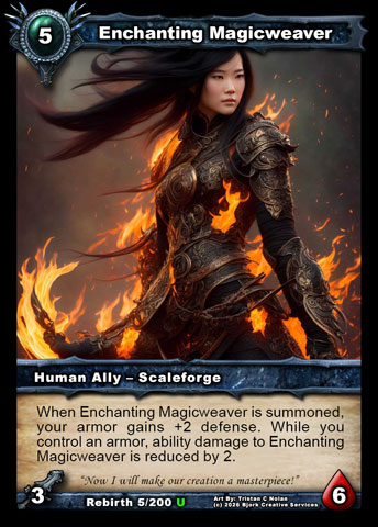 Enchanting Magicweaver (Human Ally - Scaleforge)