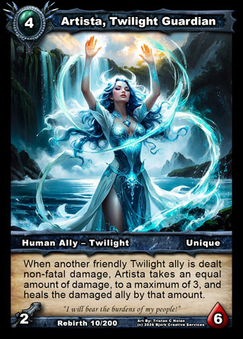 Artista, Twilight Guardian (Human Ally - Twilight)