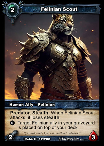 Felinian Scout (Human Ally - Felinian)