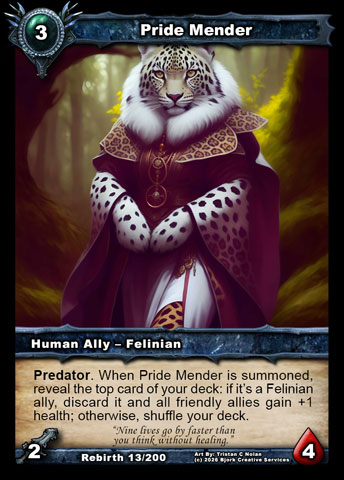 Pride Mender (Human Ally - Felinian)