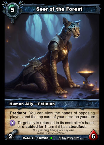 Seer of the Forest (Human Ally - Felinian)